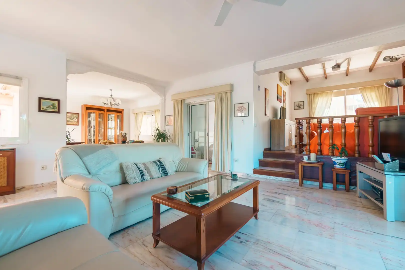 Wohnzimmer von Haus oder Chalet zum Verkauf in L'Alfàs del Pi mit Schwimmbad