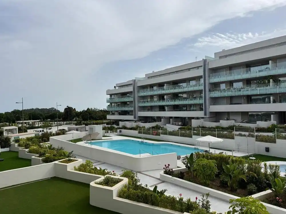 Piscina de Apartamento de alquiler en Marbella con Aire acondicionado, Terraza y Piscina