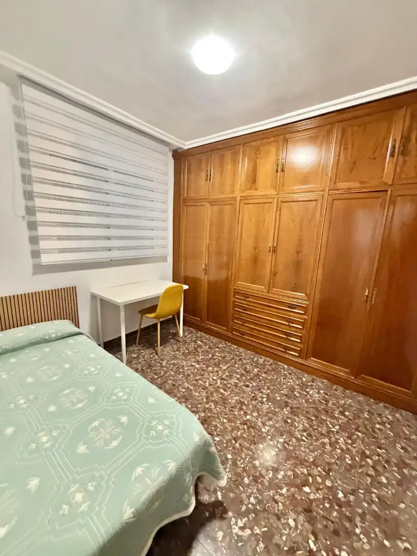 Bedroom of Flat for rent in Jaén  with Air Conditioner, Terrace and Furnished