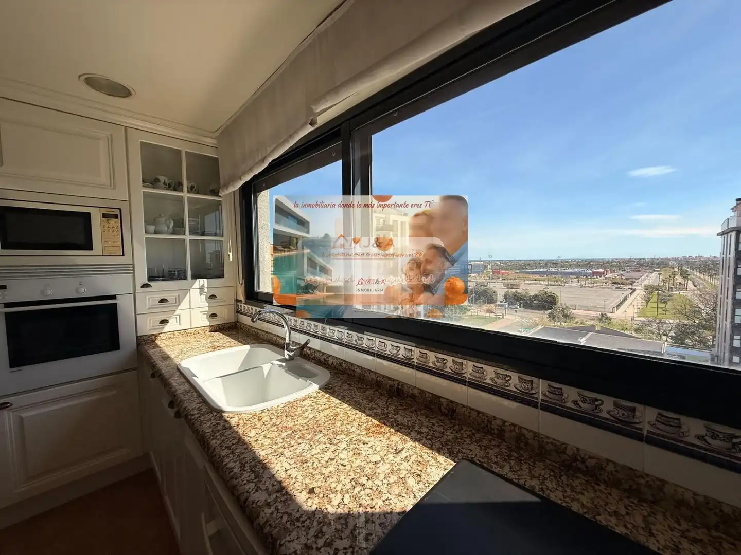 Cocina de Dúplex en venta en Castellón de la Plana / Castelló de la Plana con Calefacción, Parquet y Terraza