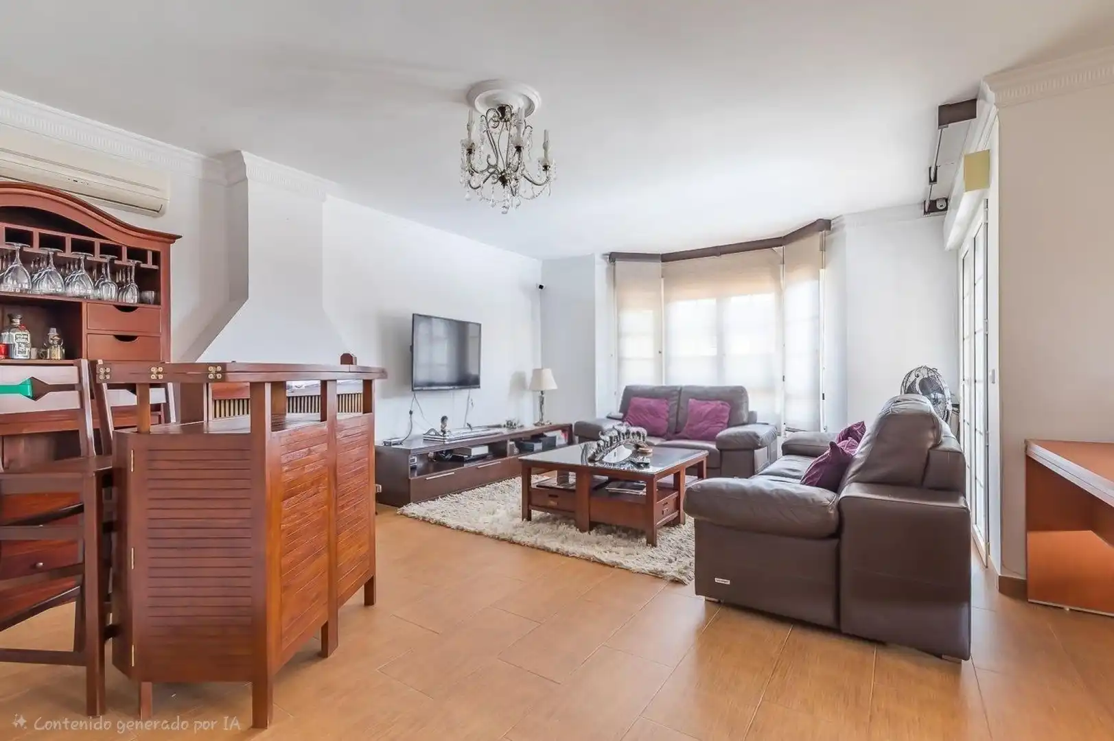 Sala d'estar de Casa o xalet en venda en Guadarrama, Madrid