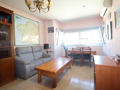 Living room of Flat for sale in Ourense Capital   with Air Conditioner and Balcony