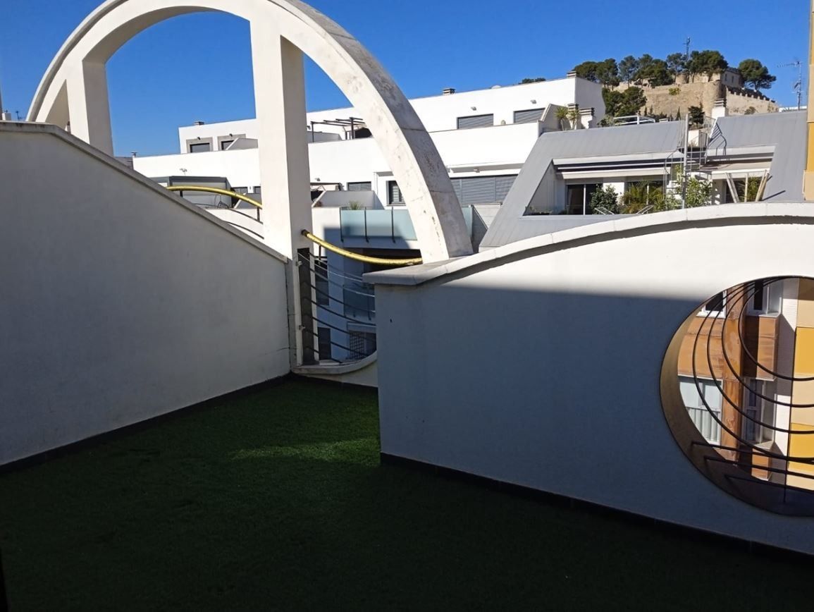 Terrace of Attic to rent in Dénia  with Air Conditioner, Heating and Terrace