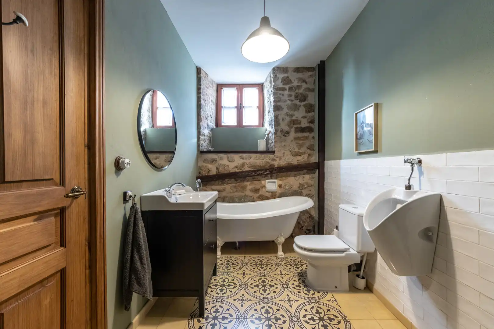 Baño de Casa o chalet en venta en Galdames con Parquet, Trastero y Piscina