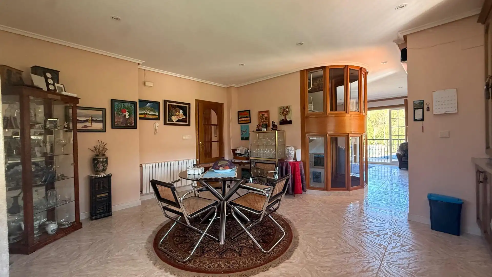 Comedor de Casa o chalet en venta en Leiro con Jardín privado, Terraza y Trastero