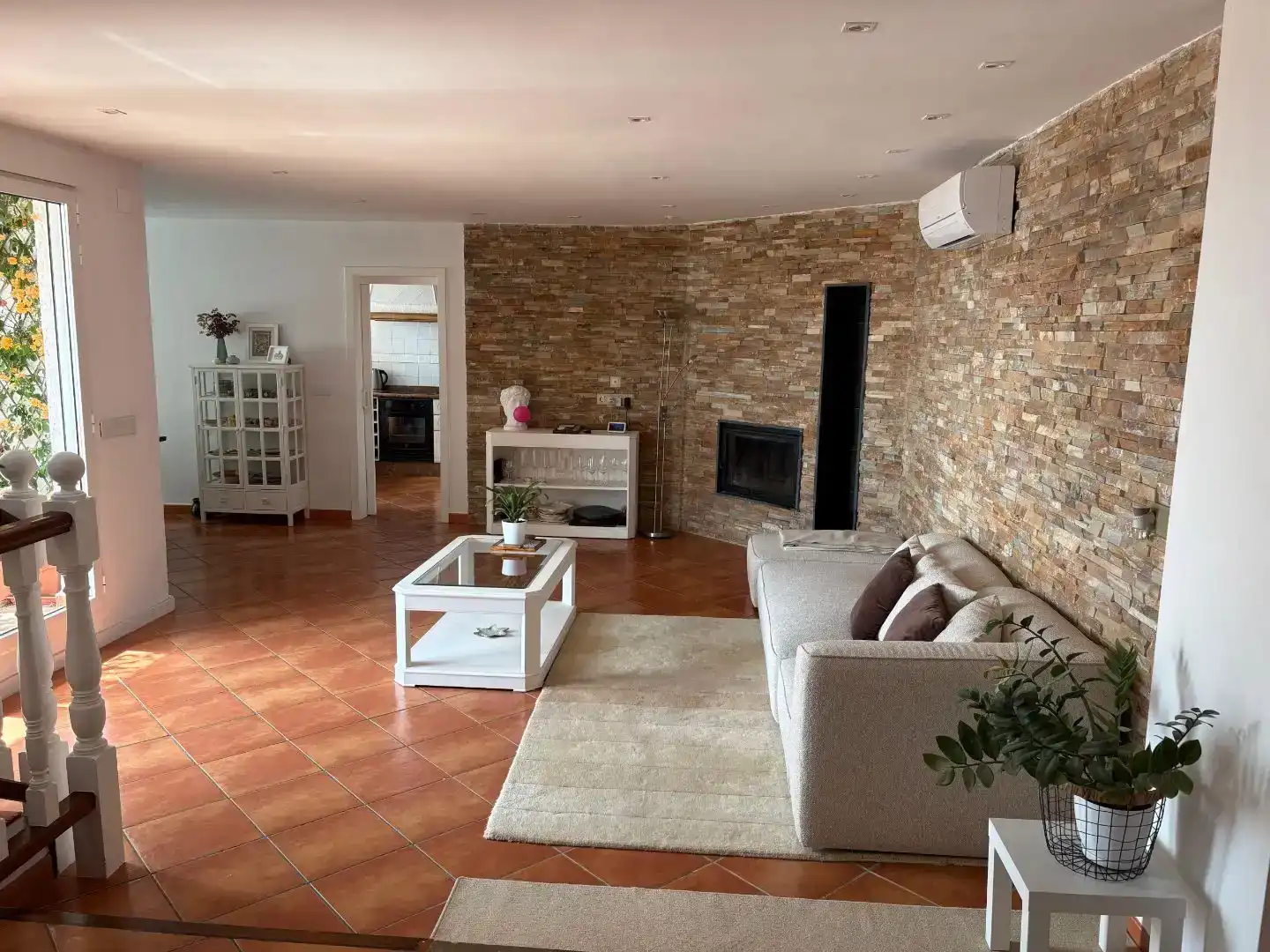 Sala d'estar de Pis en venda en Sagunto / Sagunt amb Aire condicionat, Piscina i Balcó