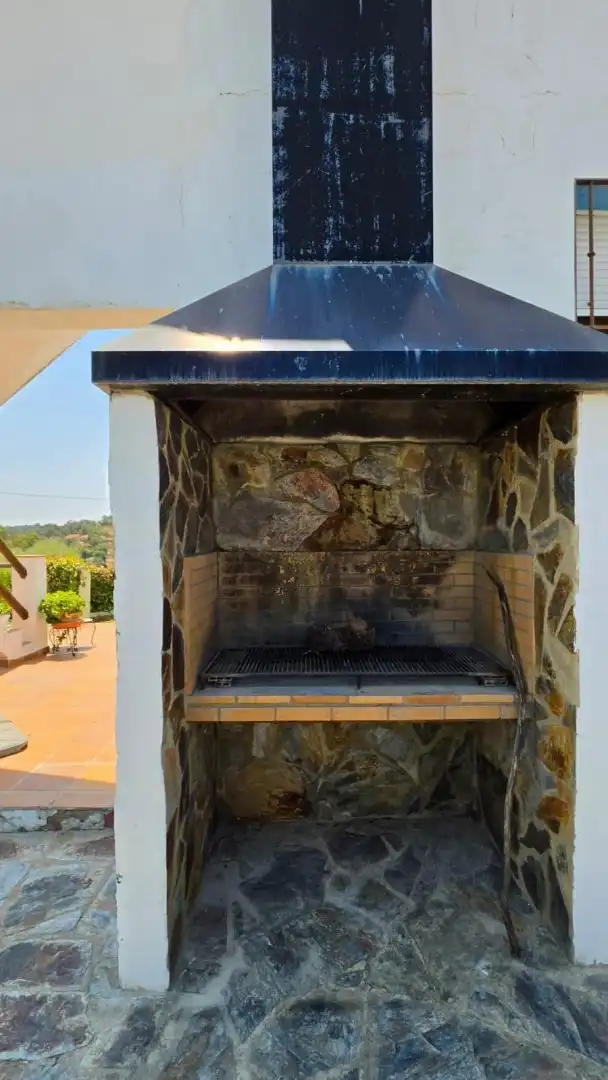 Terraza de Casa o chalet en venta en Guillena con Aire acondicionado y Piscina
