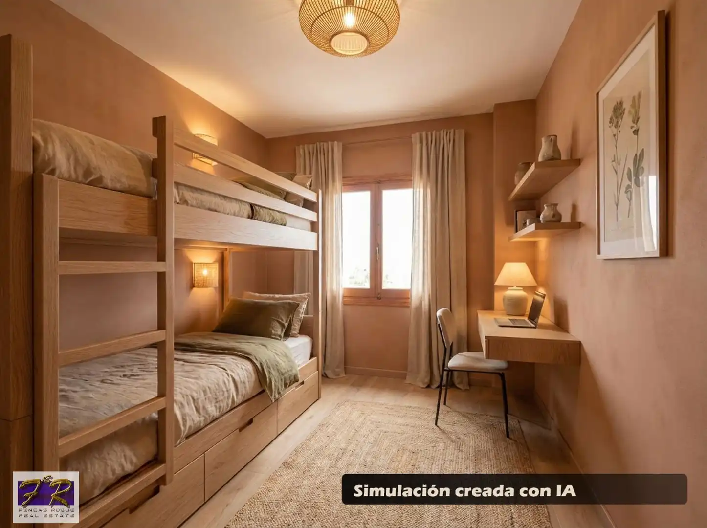Schlafzimmer von Wohnung zum Verkauf in Santa Margalida mit Klimaanlage, Heizung und Terrasse