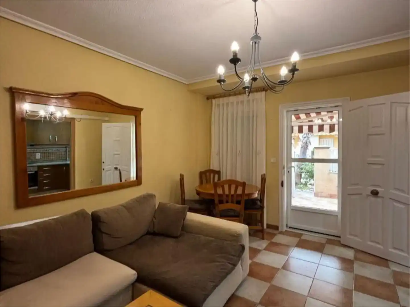 Sala de estar de Piso en venta en Santa Pola con Aire acondicionado