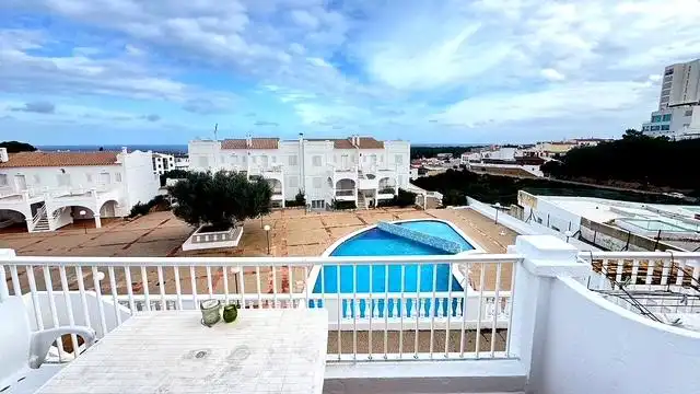 Exterior view of Apartments for sale in Es Mercadal  with Terrace, Swimming Pool and Balcony