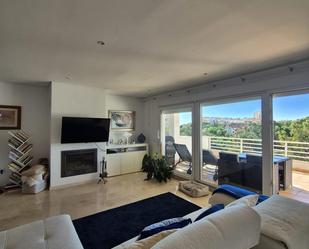 Living room of Planta baja for sale in Benalmádena  with Air Conditioner, Terrace and Balcony