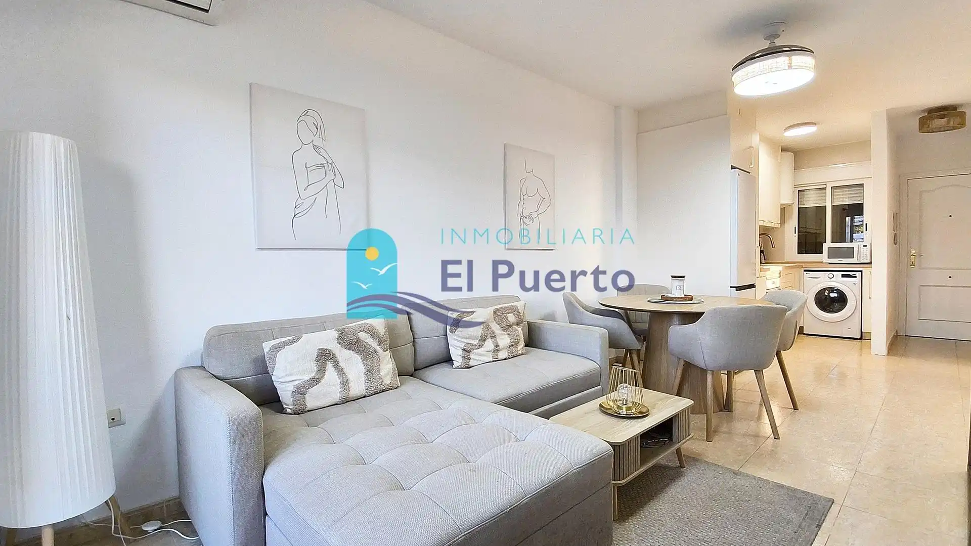 Living room of Apartments for sale in Puerto de Mazarrón