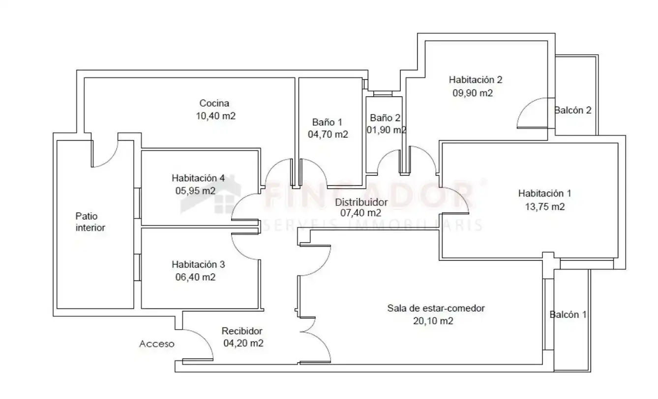 Appartamento con terrazza in vendita a Carretera de Collblanc, imagen 38