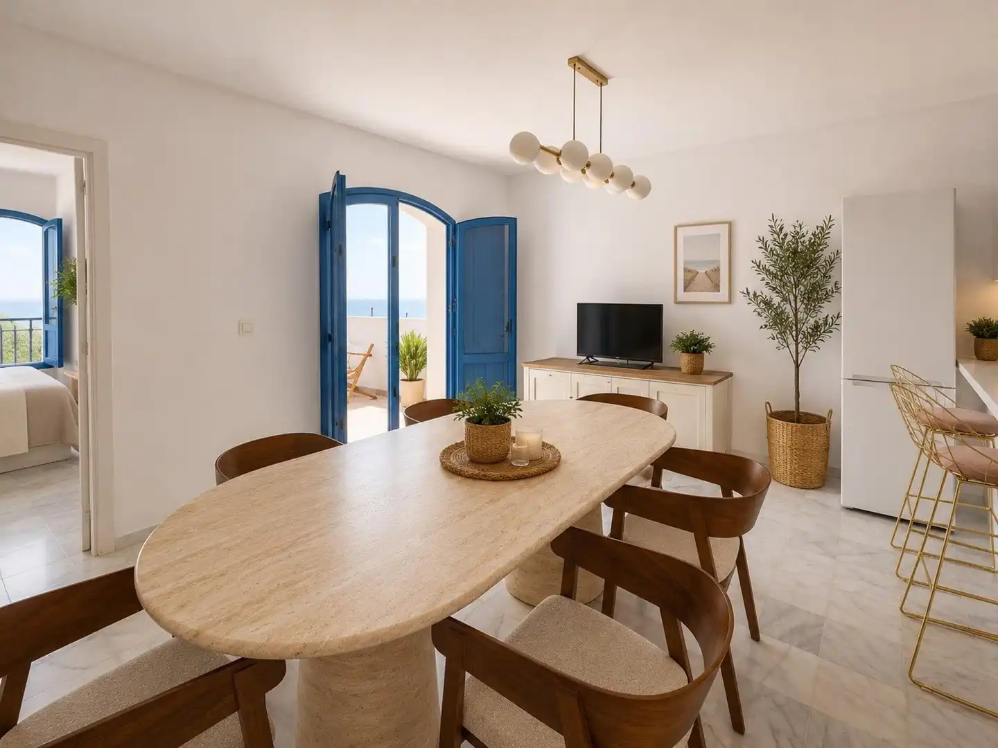 Casa amb terrassa en venda a Mojácar Pueblo, imagen 3