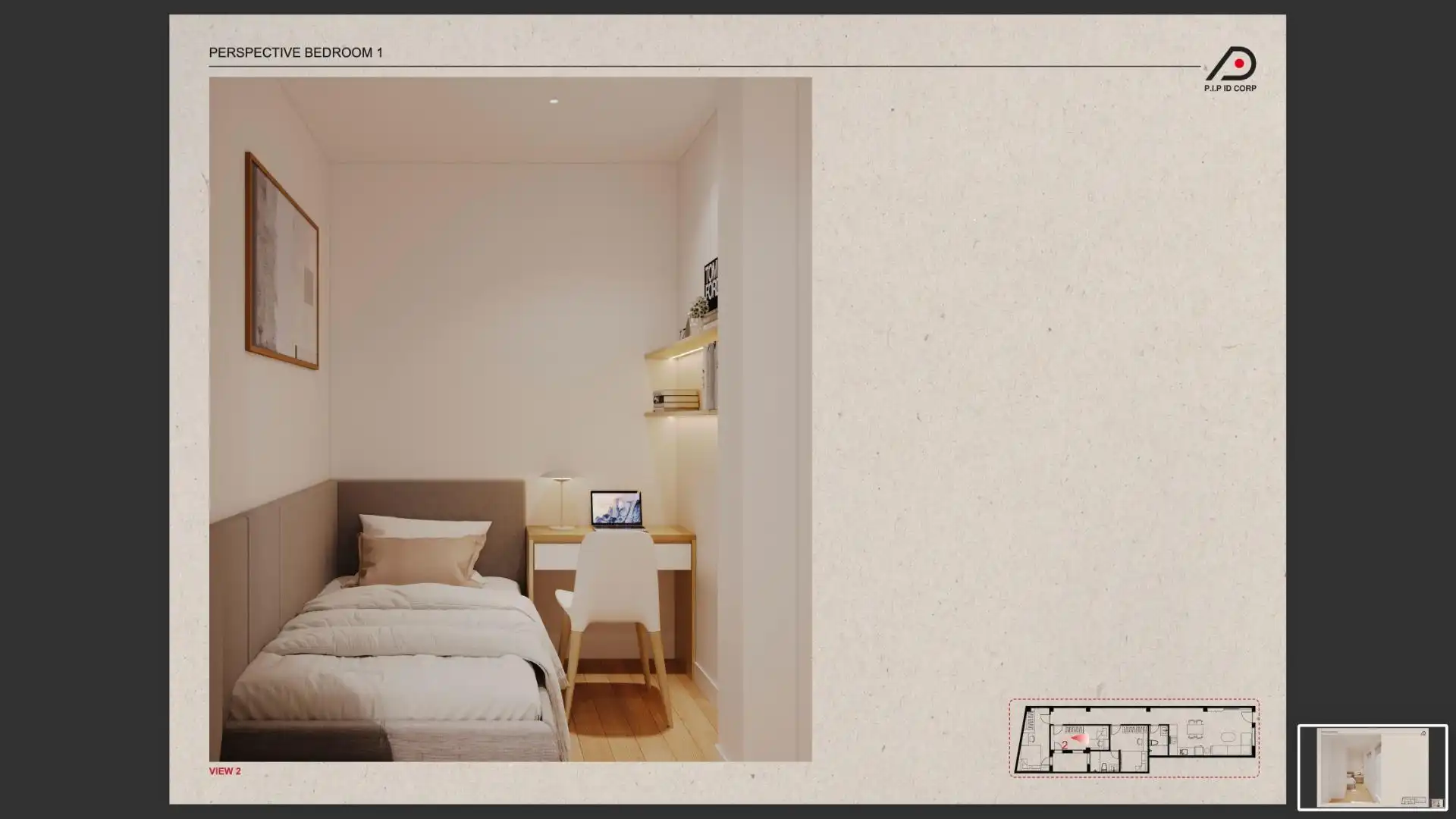 Bedroom of Flat for sale in Aspe  with Heating