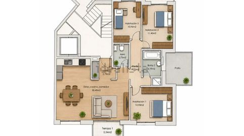 Foto 4 de Piso en venta en Andoain, Gipuzkoa