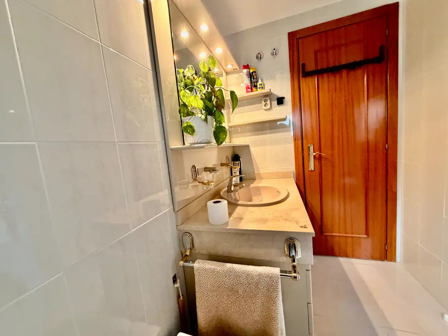 Baño de Dúplex en venta en Leganés con Aire acondicionado, Calefacción y Jardín privado