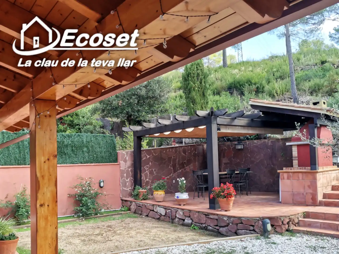 Terrace of Houses for sale in Corbera de Llobregat  with Heating, Private garden and Parquet flooring