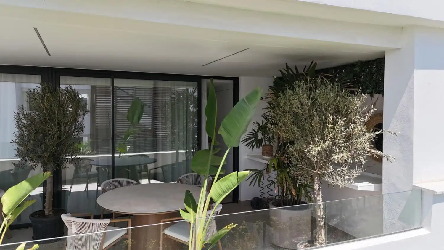 Terrace of Flat for sale in Estepona  with Air Conditioner, Heating and Terrace