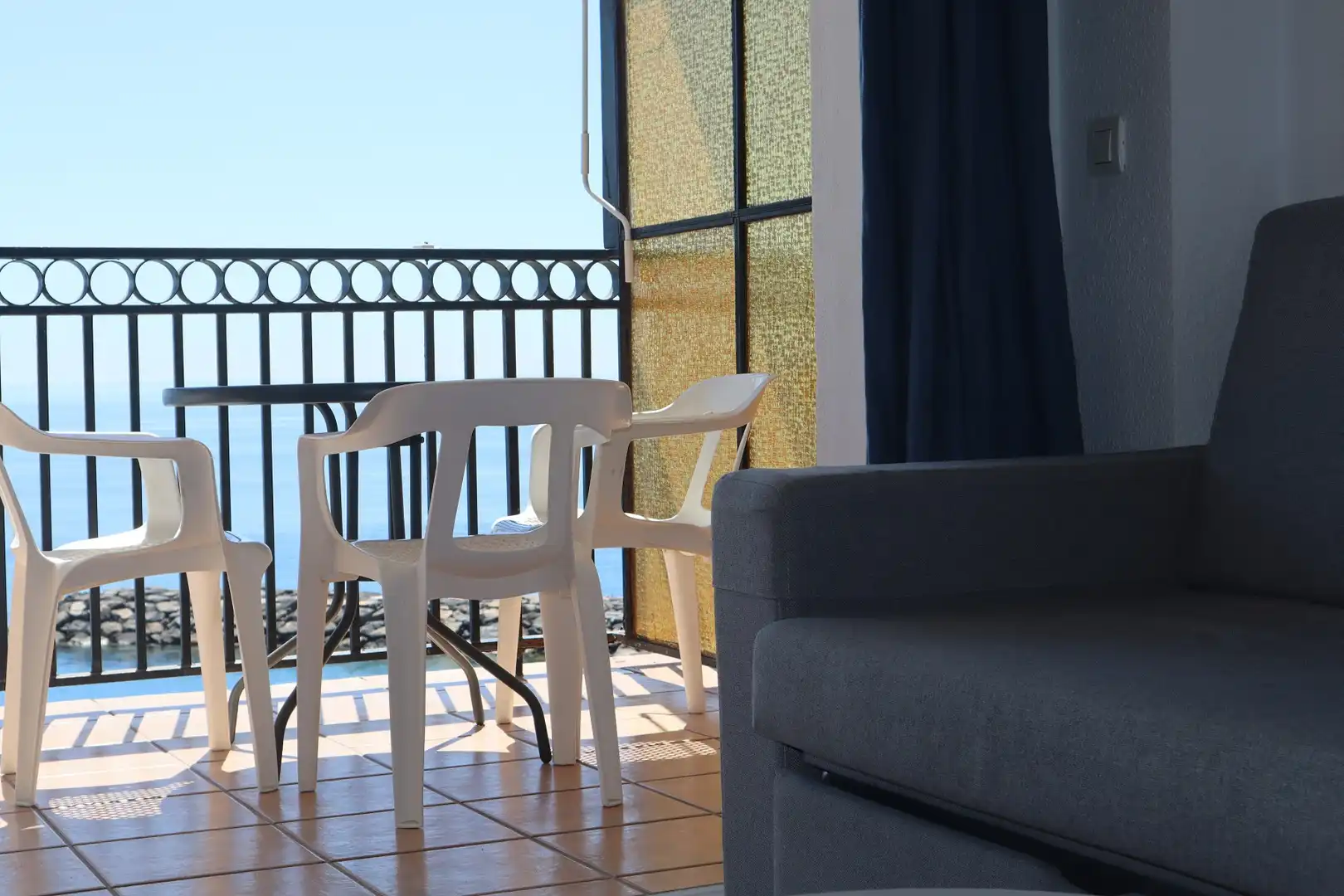 Terrasse von Wohnungen zur Miete in Almuñécar mit Terrasse, Waschmaschine und Mikrowelle