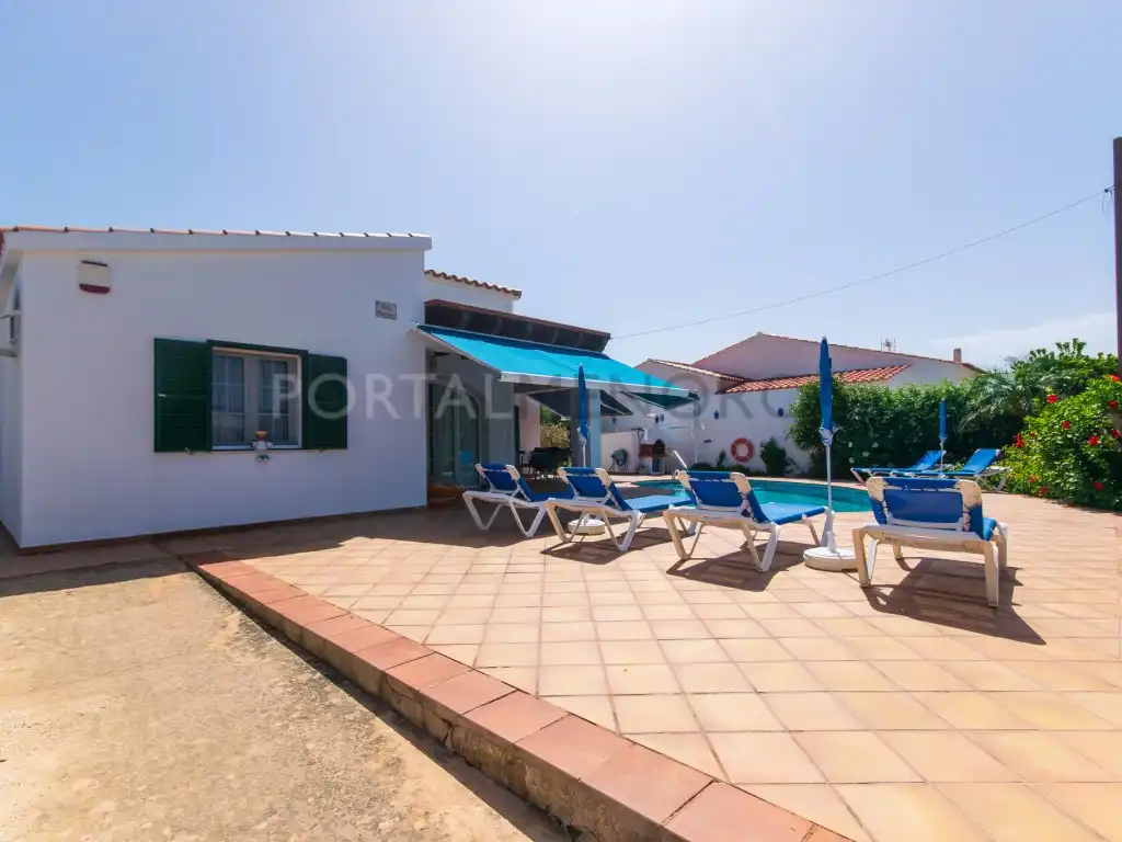 Exterior view of Houses for sale in Alaior  with Air Conditioner and Swimming Pool