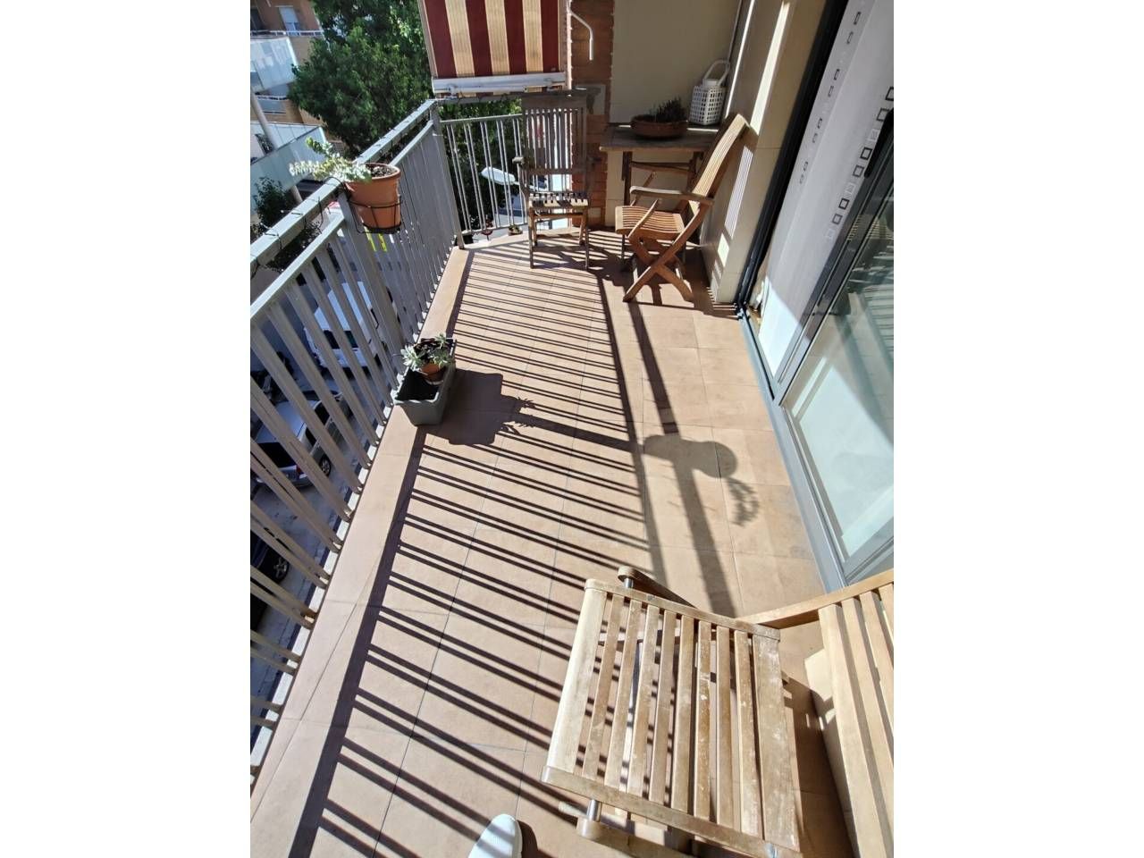 Balcony of Attic for sale in Cornellà de Llobregat  with Air Conditioner, Heating and Parquet flooring
