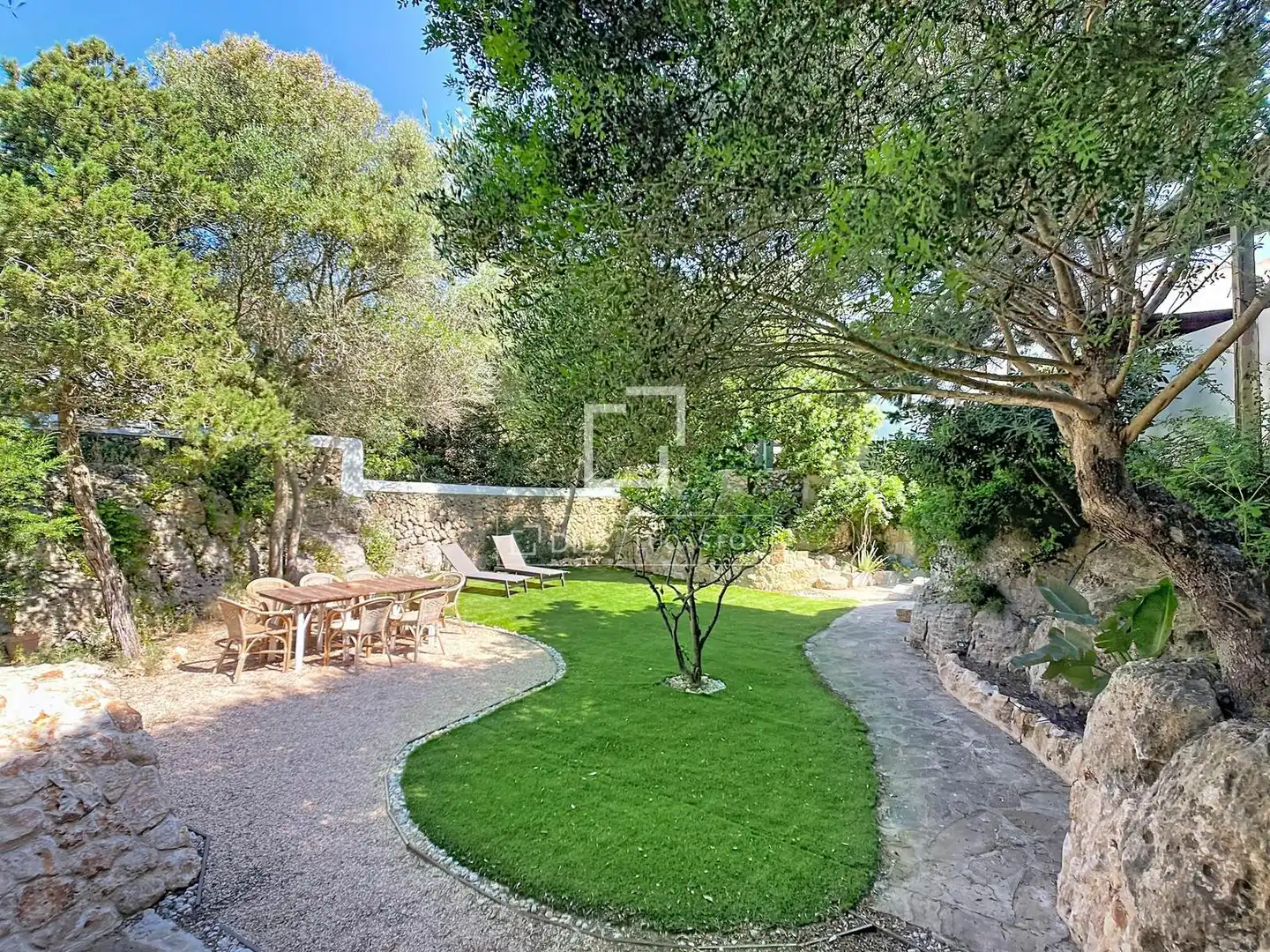 Garden of Houses for sale in Ciutadella de Menorca  with Air Conditioner, Heating and Private garden