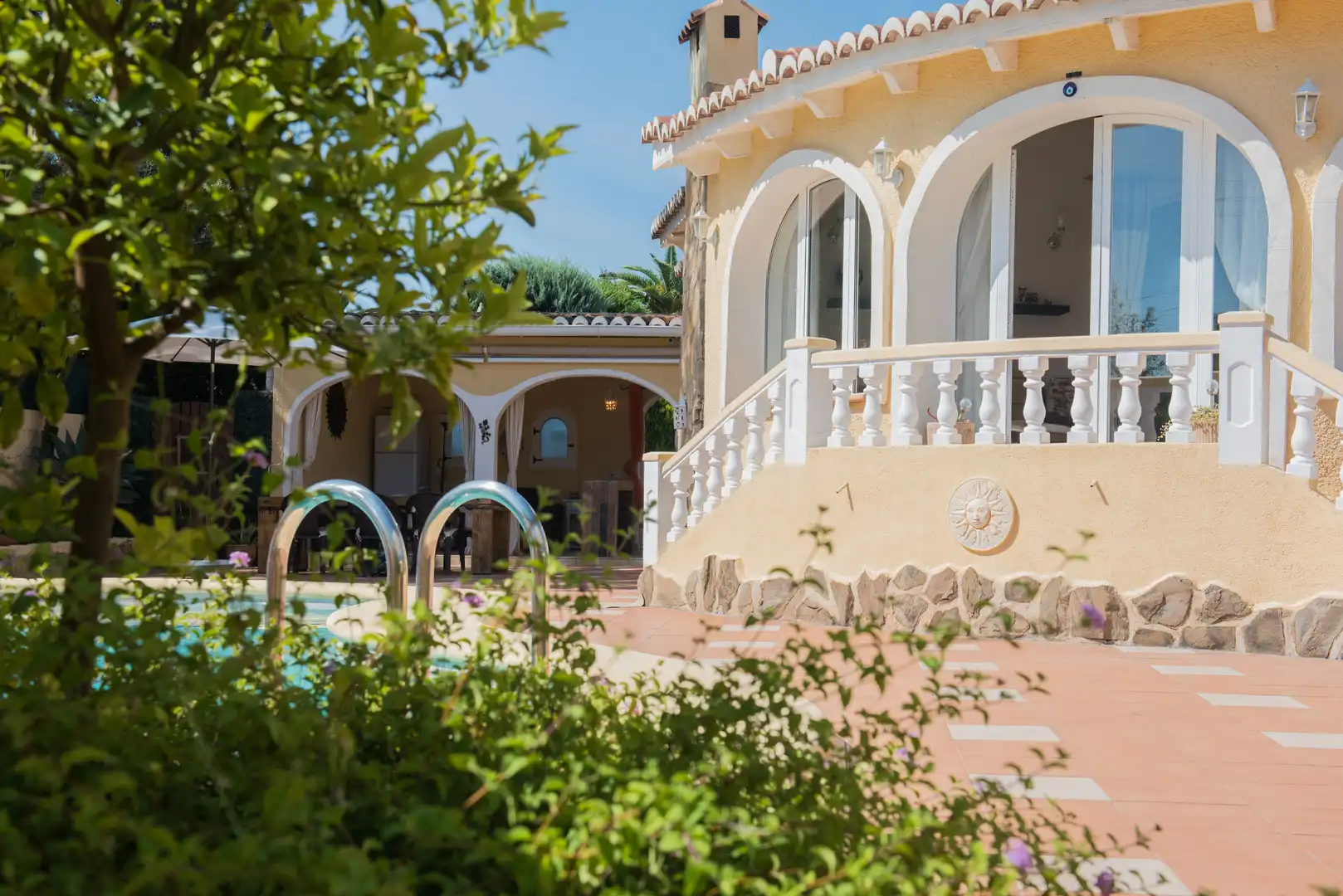 Jardín de Casa o chalet en venta en Jávea / Xàbia con Aire acondicionado, Calefacción y Terraza