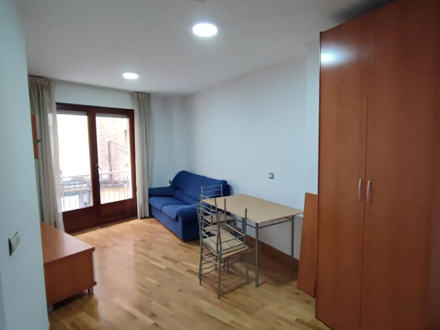 Sala d'estar de Apartament de lloguer en Murcia amb Aire condicionat, Calefacció i Moblat