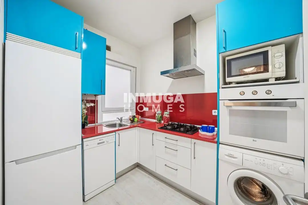 Küche von Wohnung zum Verkauf in Madrid mit Klimaanlage und Heizung