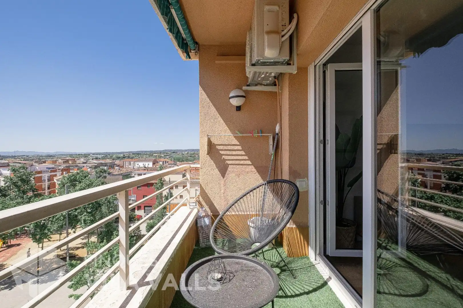 Terraza de Piso en venta en Caldes de Montbui con Calefacción, Parquet y Terraza