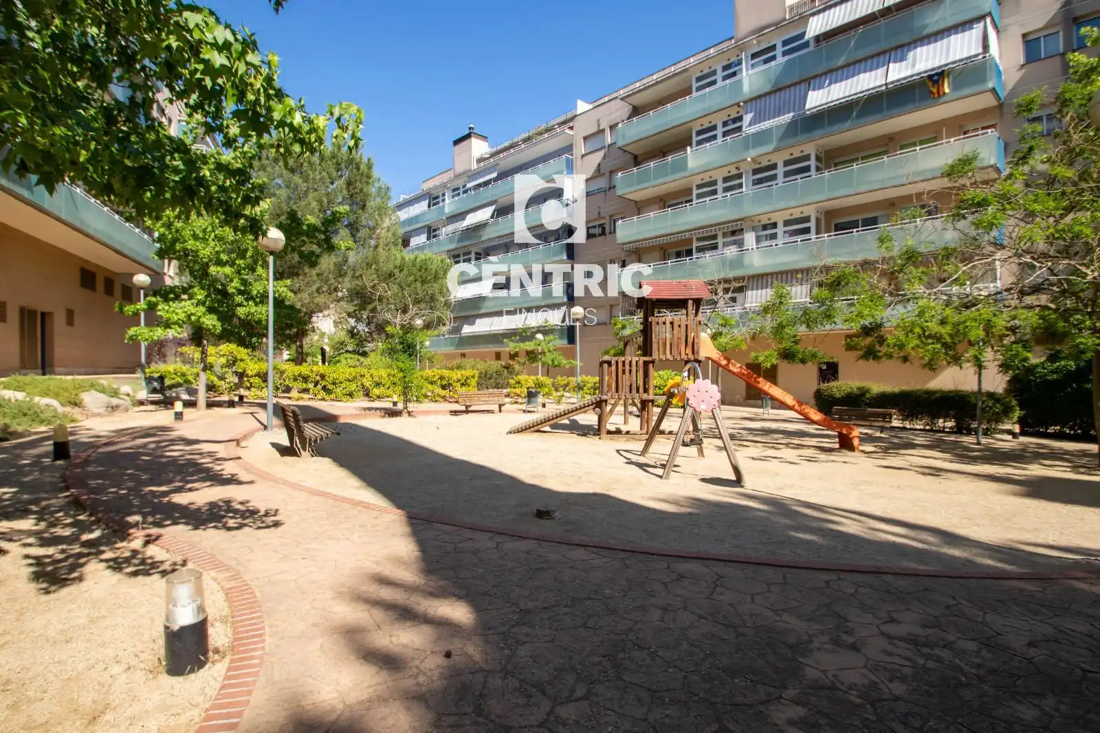 Exterior view of Flat for sale in Terrassa  with Heating and Terrace