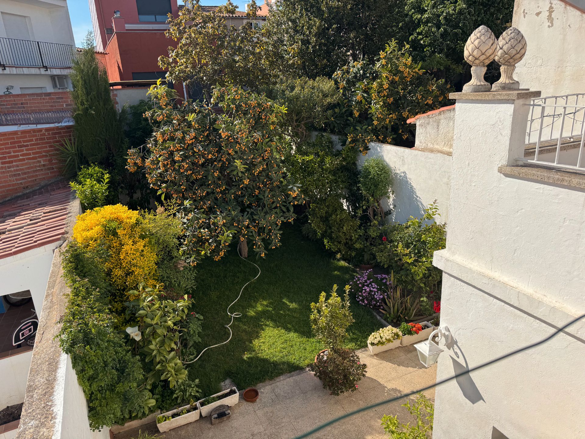 Jardí de Casa adosada en venda en Sant Feliu de Guíxols amb Calefacció, Jardí privat i Terrassa