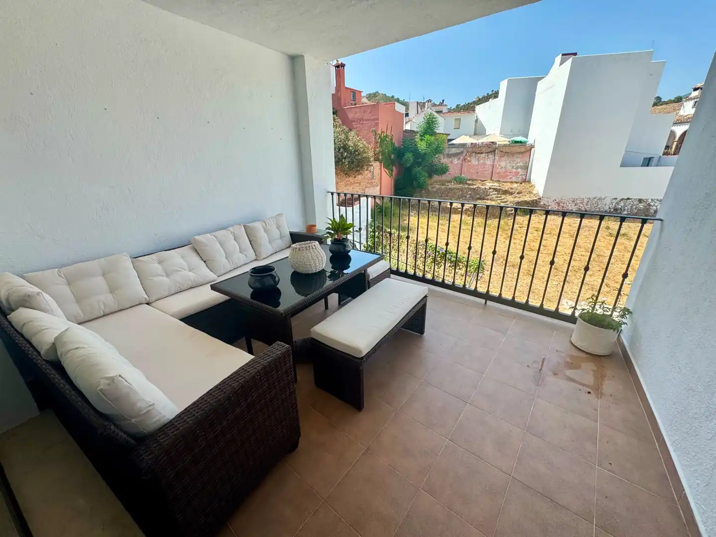 Terrace of Apartments for rent in Benahavís  with Furnished, Oven and Washing machine