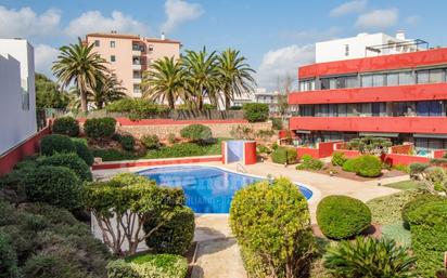 Swimming pool of Flat for sale in Es Castell  with Terrace and Swimming Pool