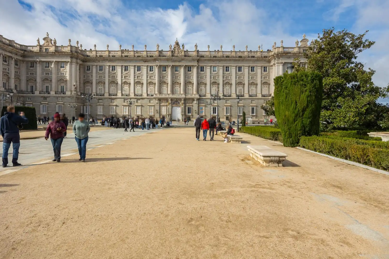 Außenansicht von Wohnung zur Miete in Madrid mit Klimaanlage, Heizung und Balkon