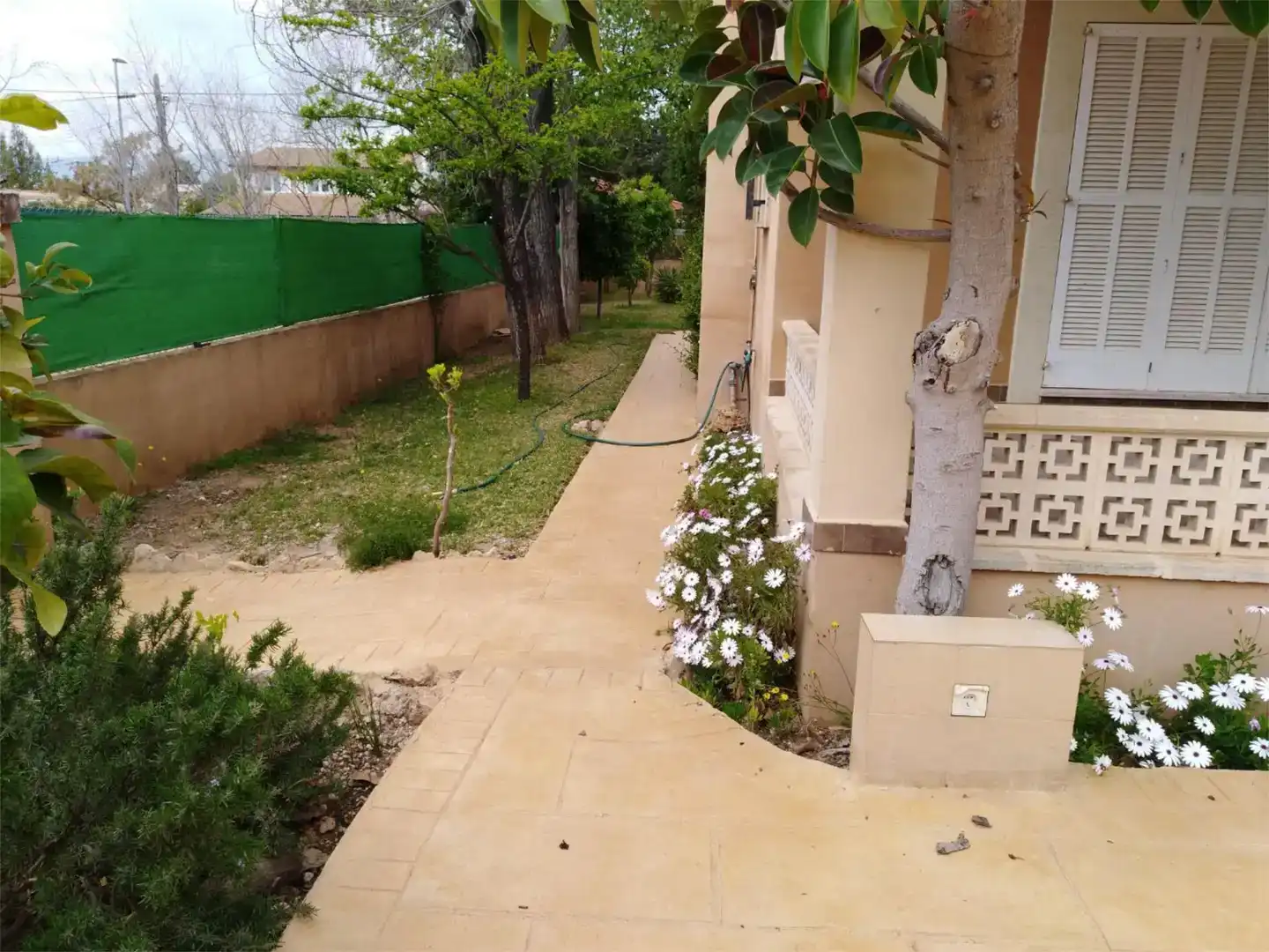 Garden of Flat for rent in Bunyola  with Air Conditioner, Private garden and Swimming Pool