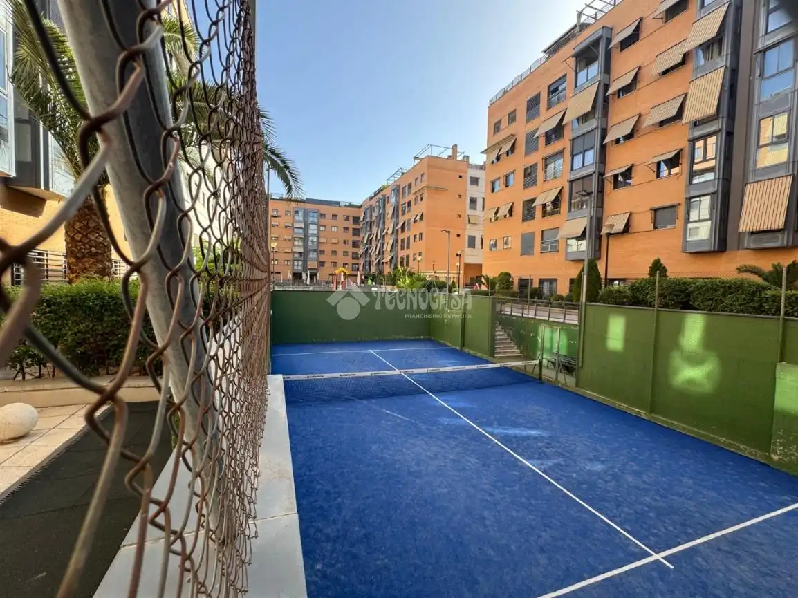 Exterior view of Flat for sale in Madrid  with Heating and Community pool