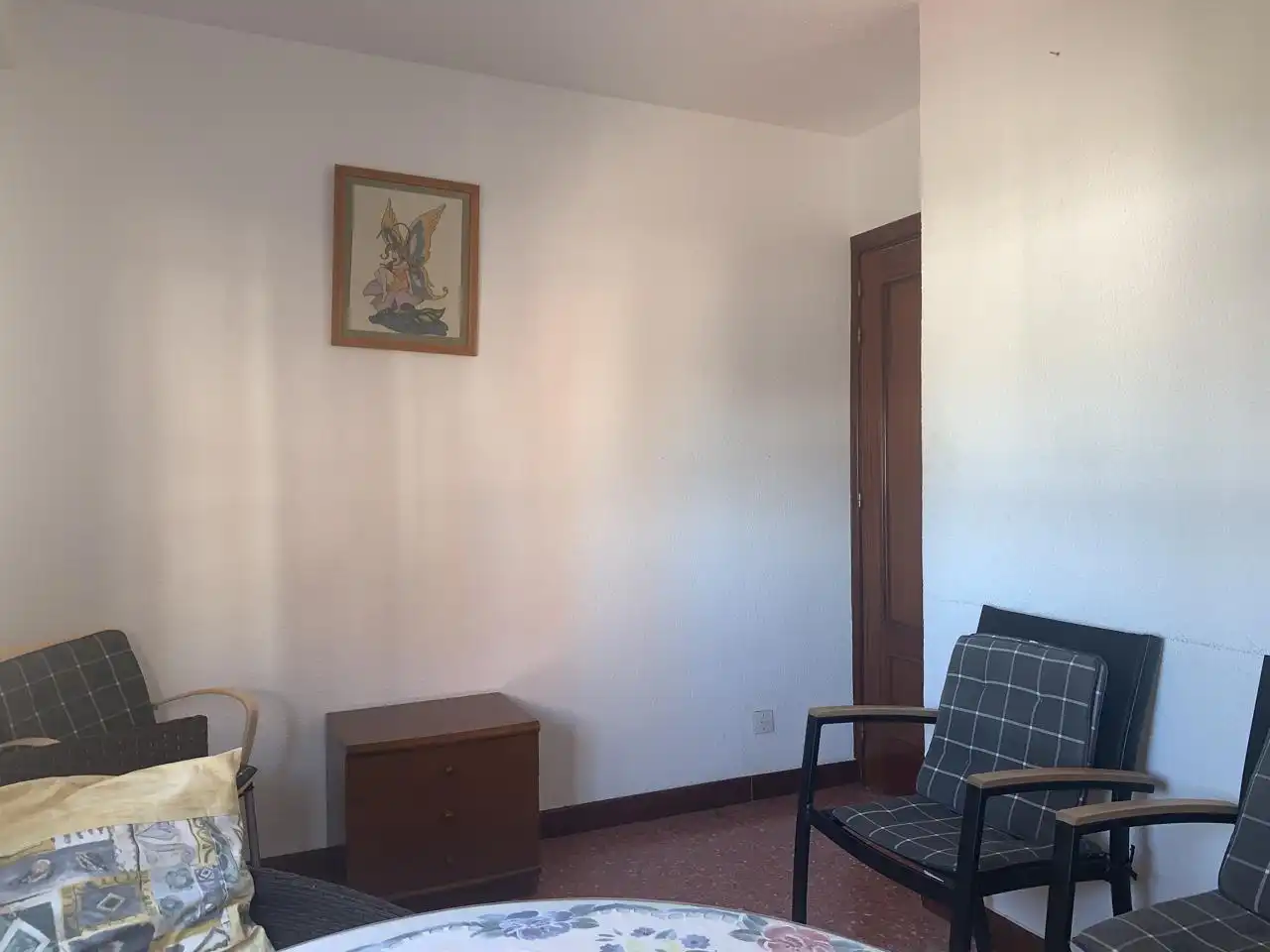 Sala d'estar de Pis de lloguer en Móstoles amb Aire condicionat, Calefacció i Parquet