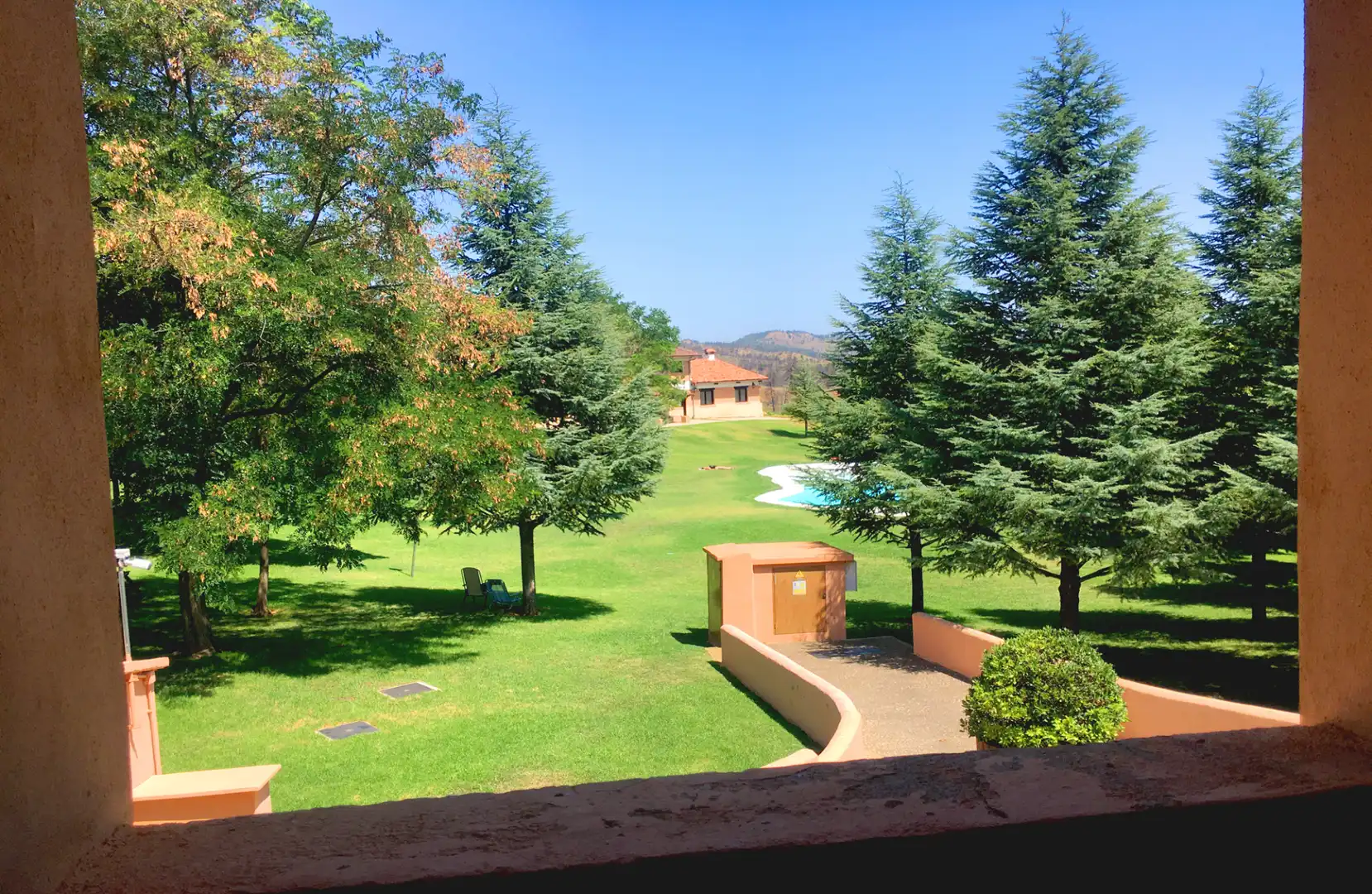 Jardí de Casa adosada en venda en San Agustín amb Calefacció, Jardí privat i Moblat