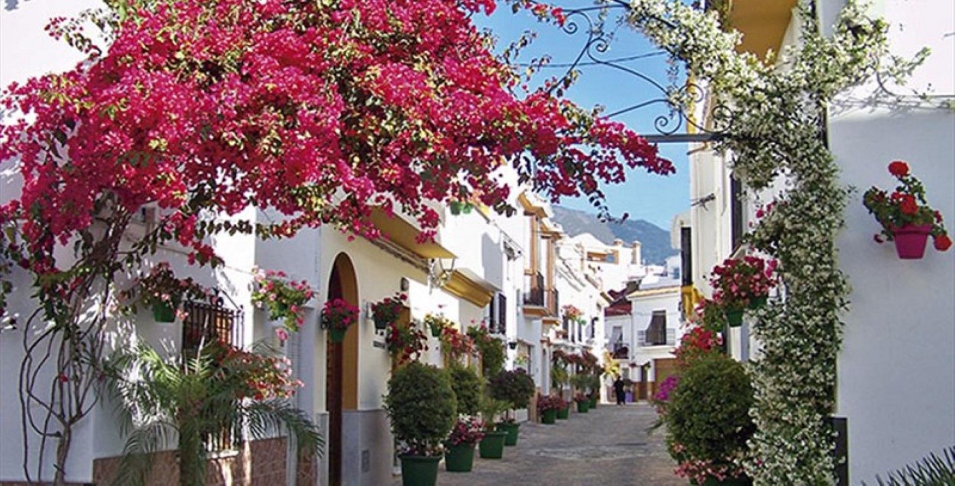 Vista exterior de Local de lloguer en Estepona amb Terrassa