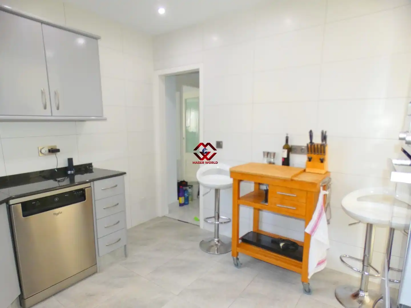 Cuina de Casa o xalet en venda en Mazarrón amb Aire condicionat, Calefacció i Terrassa