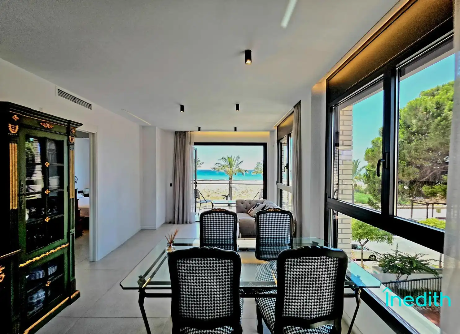 Esszimmer von Wohnung zum Verkauf in Calafell mit Klimaanlage, Heizung und Terrasse