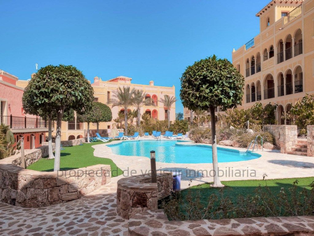 Jardí de Apartament en venda en Cuevas del Almanzora amb Aire condicionat, Jardí privat i Terrassa