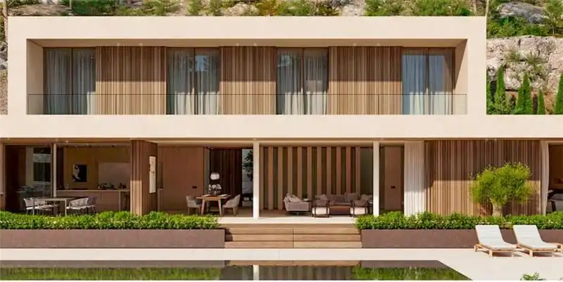 Exterior view of Houses for sale in  Palma de Mallorca  with Air Conditioner, Private garden and Parquet flooring