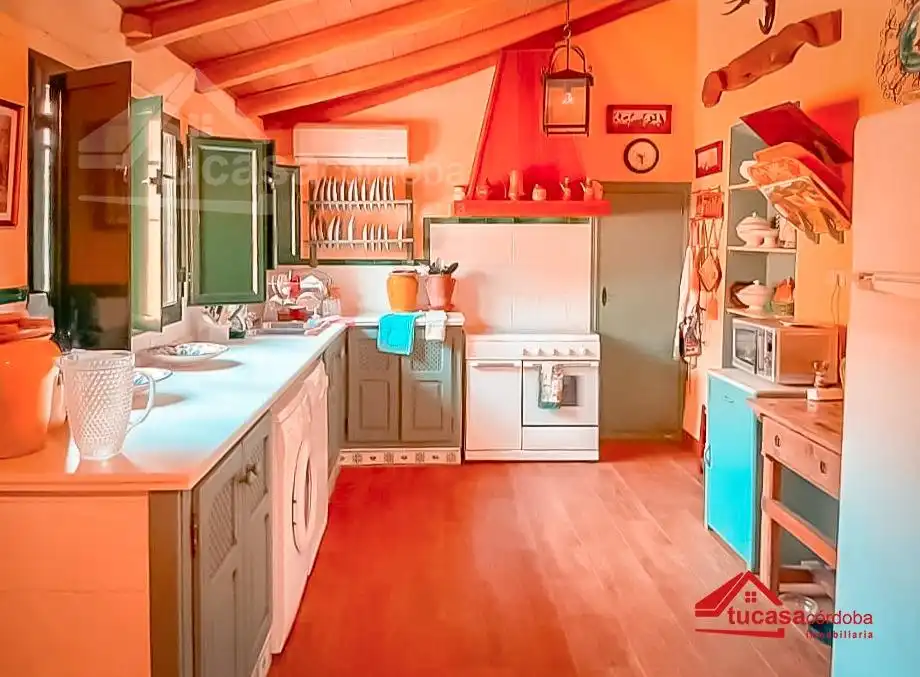 Cocina de Finca rústica en venta en Montoro con Jardín privado y Parquet