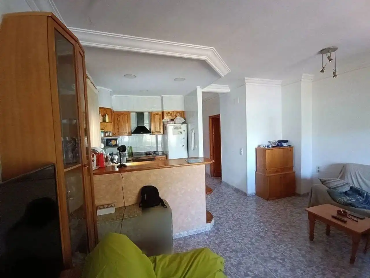 Cocina de Casa adosada en venta en Vilallonga / Villalonga con Terraza y Amueblado
