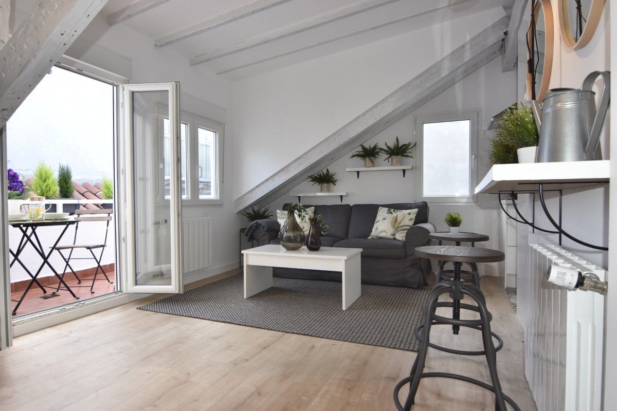 Living room of Flat to rent in Santander  with Heating and Terrace