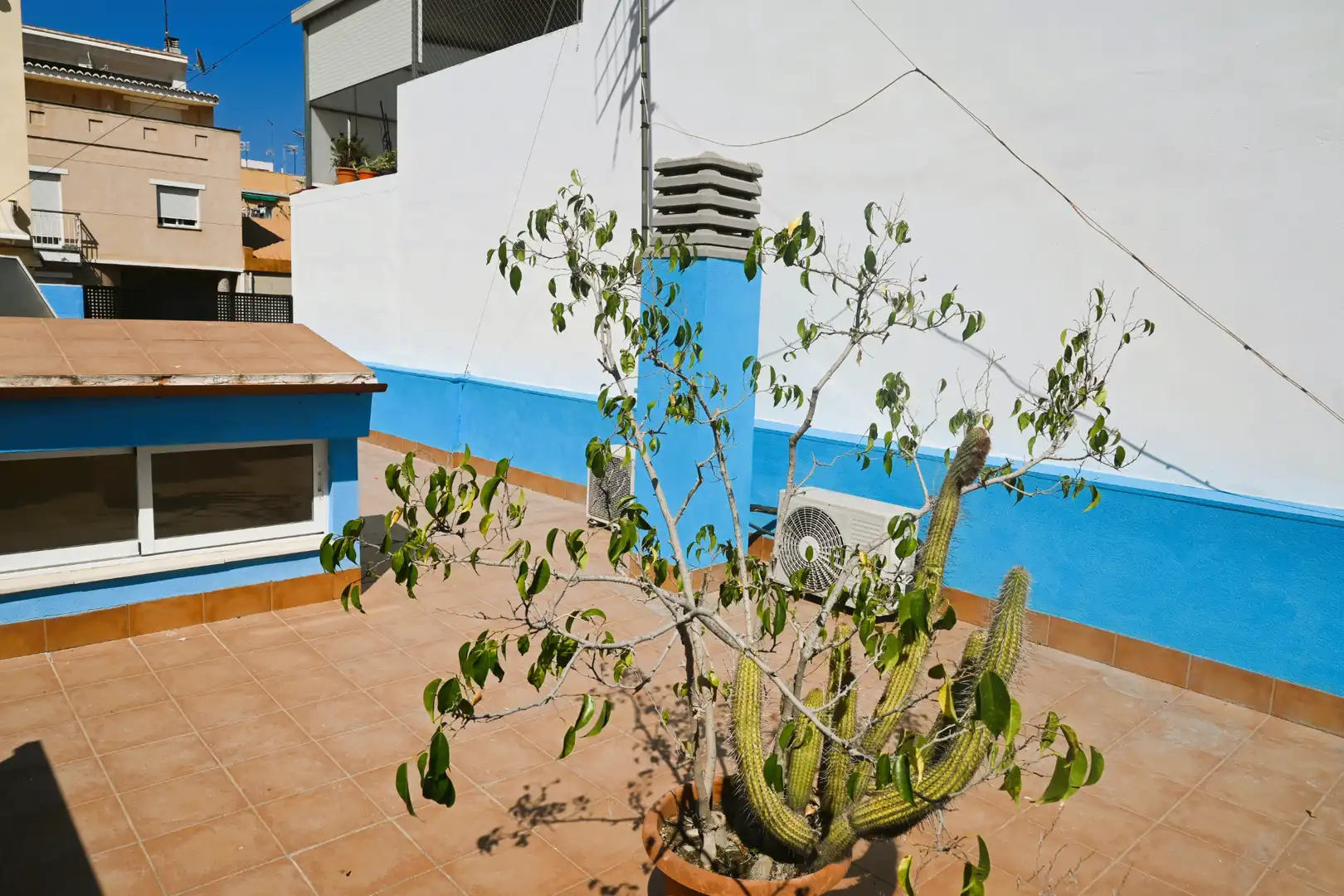 Terraza de Casa adosada de alquiler en Sagunto / Sagunt con Aire acondicionado, Calefacción y Terraza