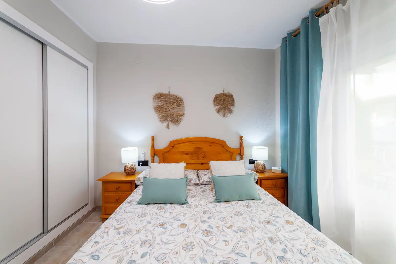 Schlafzimmer von Wohnung zur Miete in Sueca mit Klimaanlage, Heizung und Terrasse